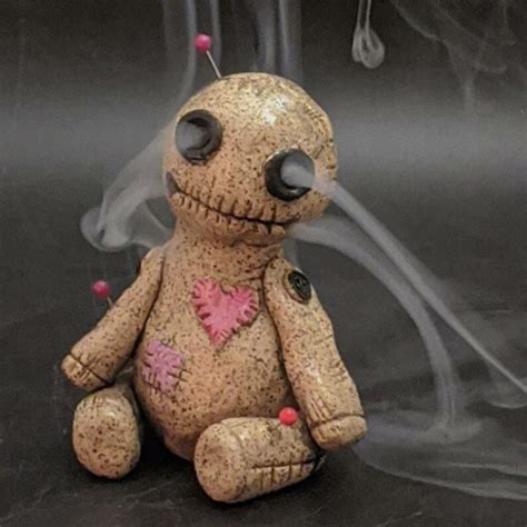 Voodoo witchcraft incense doll